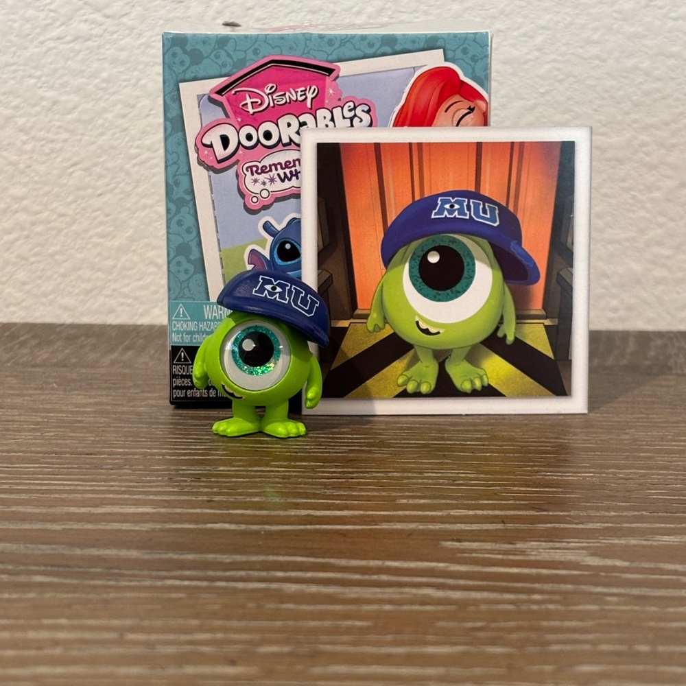 Disney Doorables Green Monster Toy